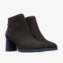 Camper Black Ankle Boots Womens - Kara Online Ireland | VAHSM7096